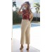 034409 - Blusa Manga Curta Estampada